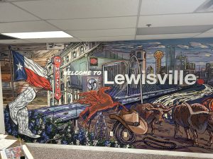 Interior design wallcovering