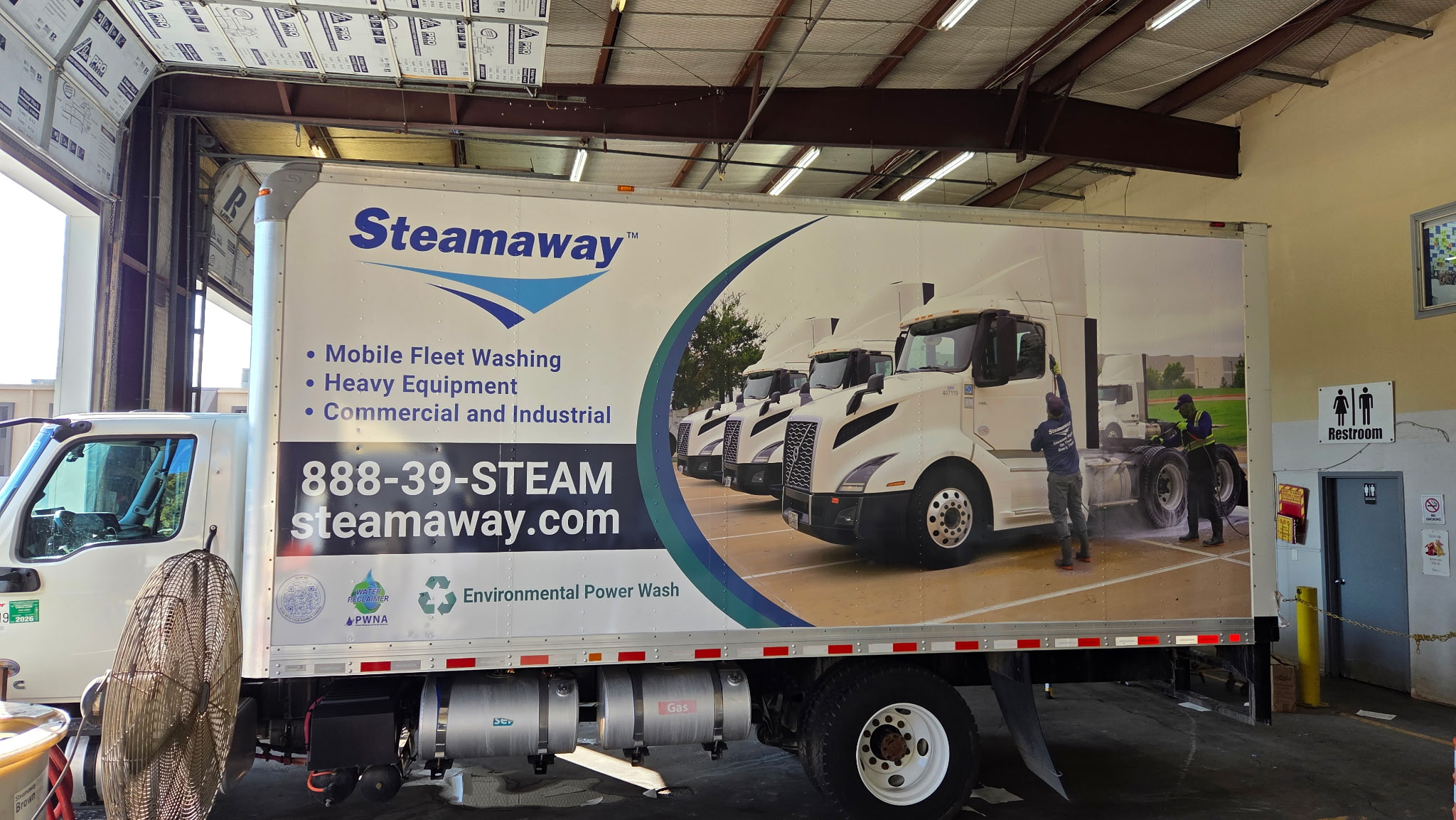 Vehicle wrap sample — Lawton Printing & Graphics